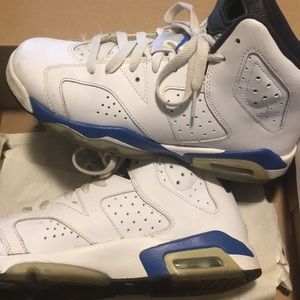 Jordans retro 6 sport blue